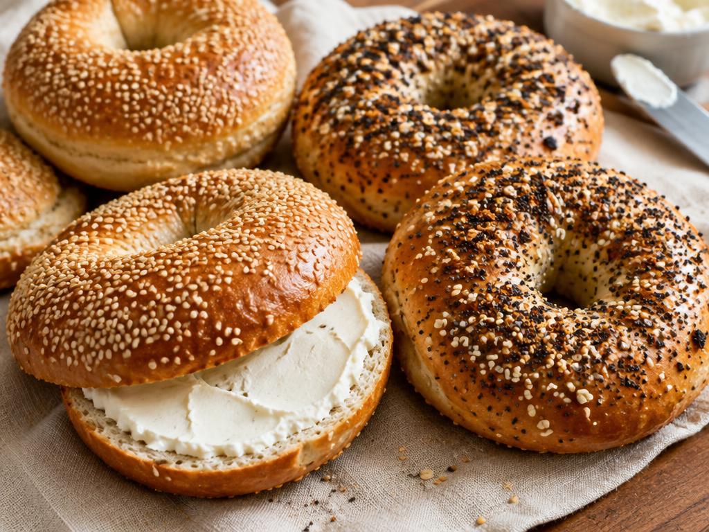 Golden Homemade New York Bagels