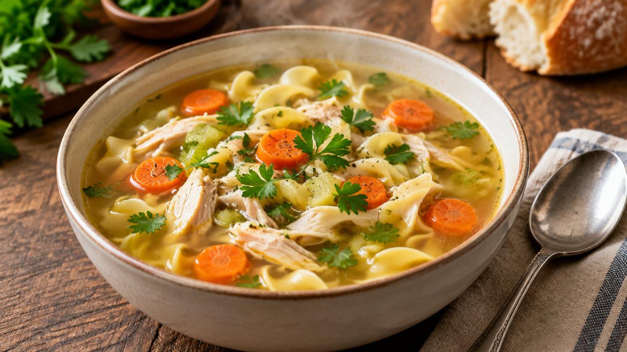 Classic Chicken Noodle Soup
